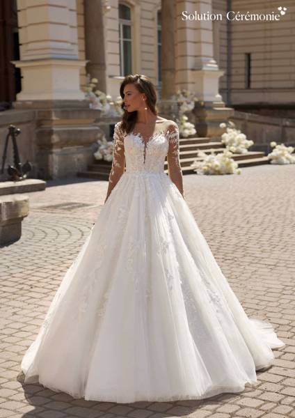 Best Sellers - Solution Cérémonie - Boutique pour acheter une robe de mariée avec bustier à Marseille 13007 dans les Bouches-du-Rhône