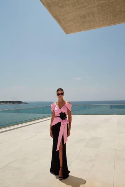 Robe de cocktail avec fente Marseille