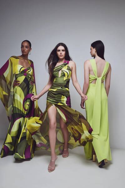 Robe de cocktails colorés à Marseille