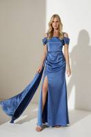 Notre zone d'activité pour ce service Robe de soirée bustier avec des perles